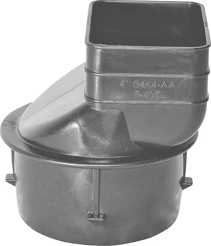 0465AA DOWNSPOUT ADAPTER 3X4X4