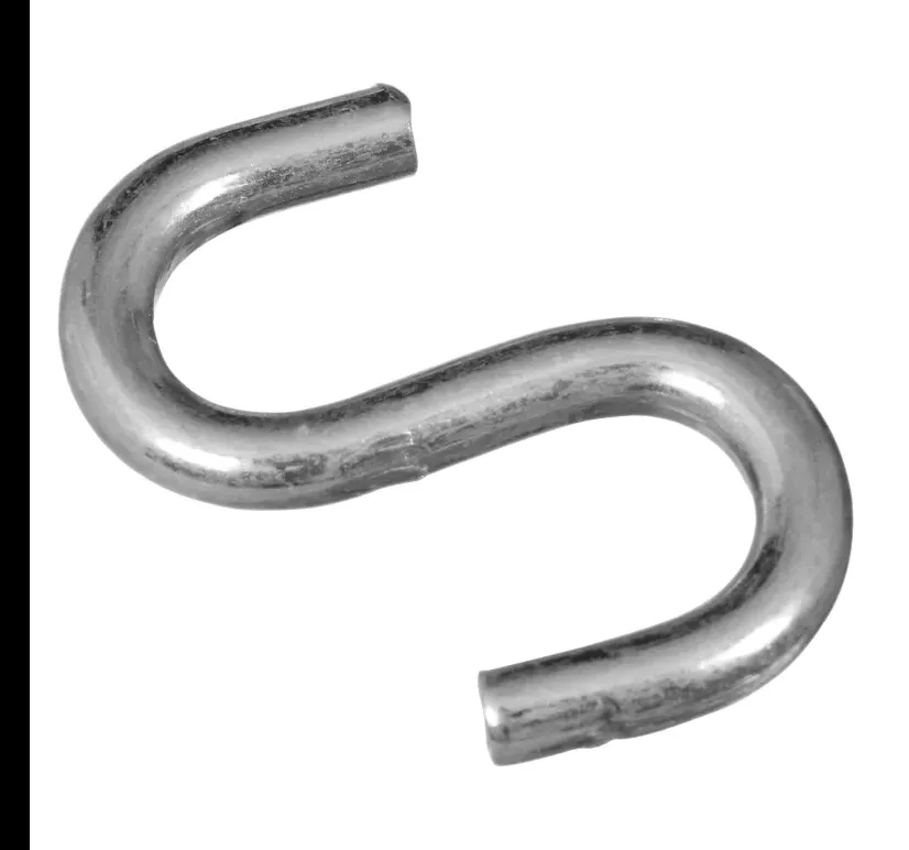 1-1/2 HVY DTY OPEN S HOOK ZN 4PK