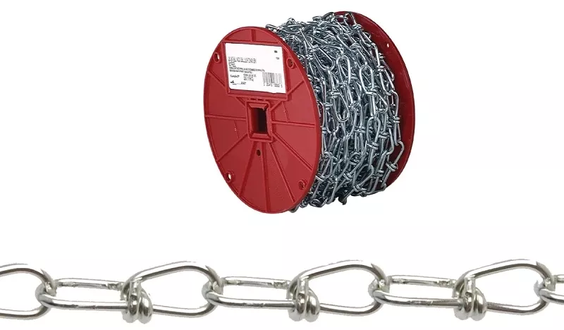 #1 Double Loop Chain, 125 Ft.