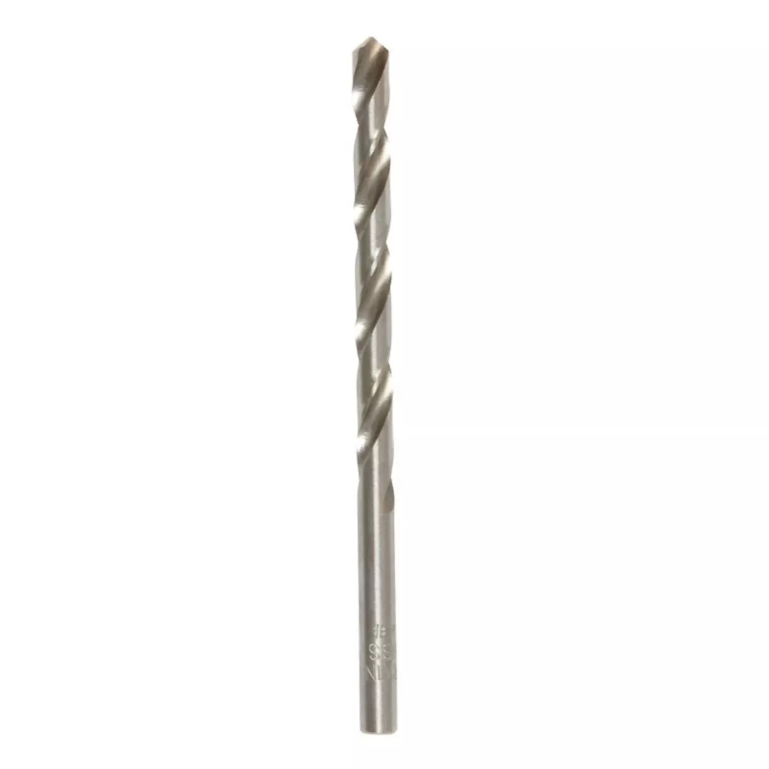 #1 X 3-7/8 In. L High Speed Steel Wire Gauge Drill Bit, Straight Shank, 1 Pk