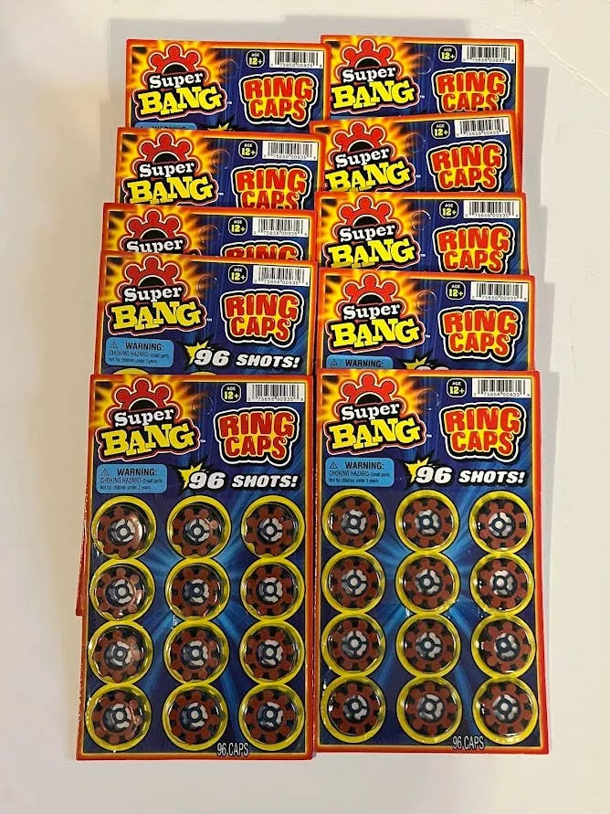 #935 8-shot Action Ring Caps - 96 Single Shots
