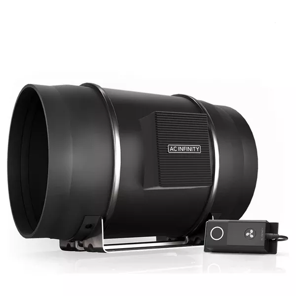 AC Infinity Cloudline S10 Inline Fan System w/ Speed Controller - 10" Duct