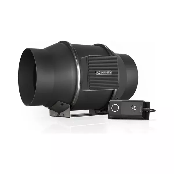AC Infinity Cloudline S6 Inline Fan System w/ Speed Controller - 6" Duct