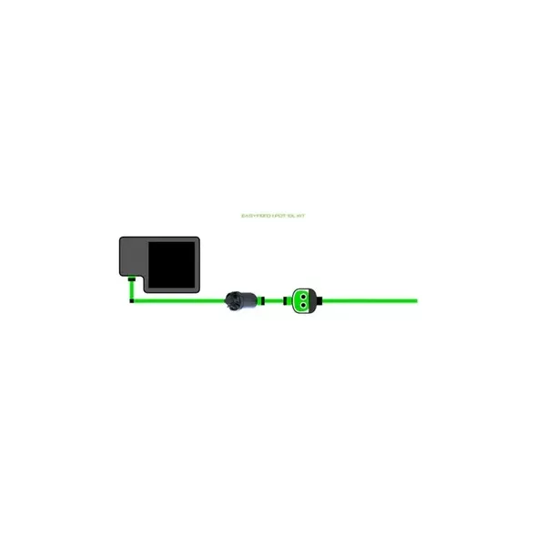 Alien Hydroponics EasyFeed System - 10 Pot 1 Row Kit