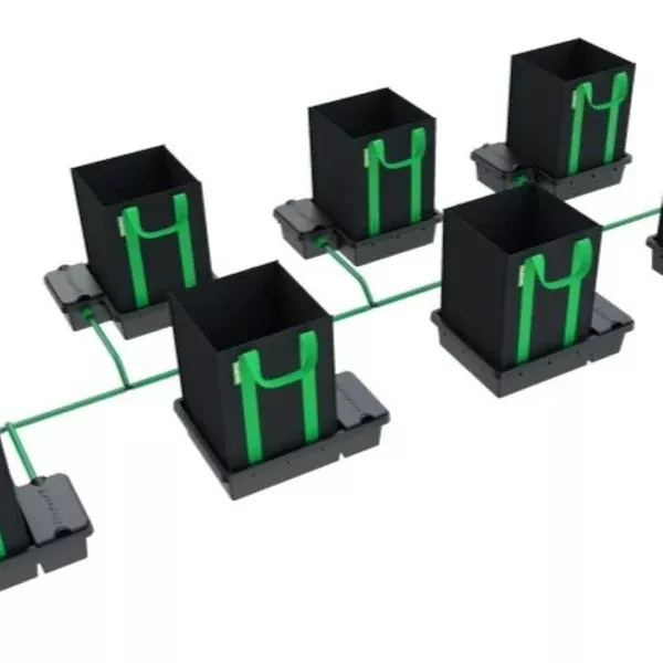 Alien Hydroponics EasyFeed System - 7 Pot 1 Row Kit