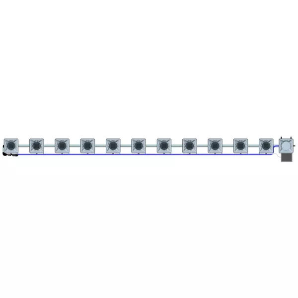 Alien Hydroponics RDWC - 11 Pot 1 Row