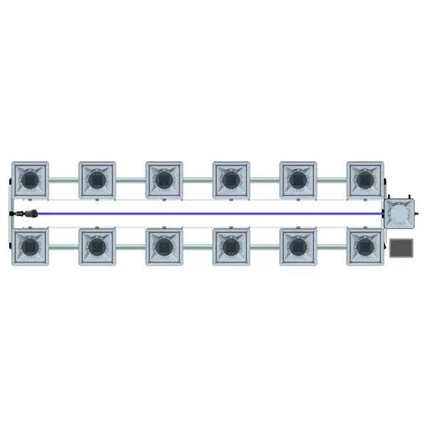 Alien Hydroponics RDWC - 12 Pot 2 Row