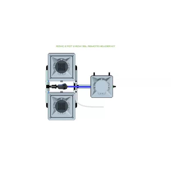 Alien Hydroponics RDWC - 2 Pot 2 Row