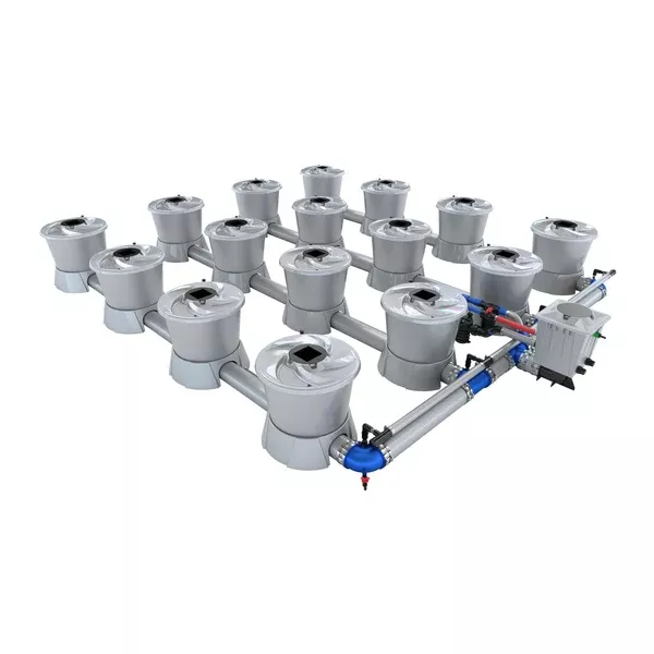 Alien Hydroponics V-System DWC - 16 Pot
