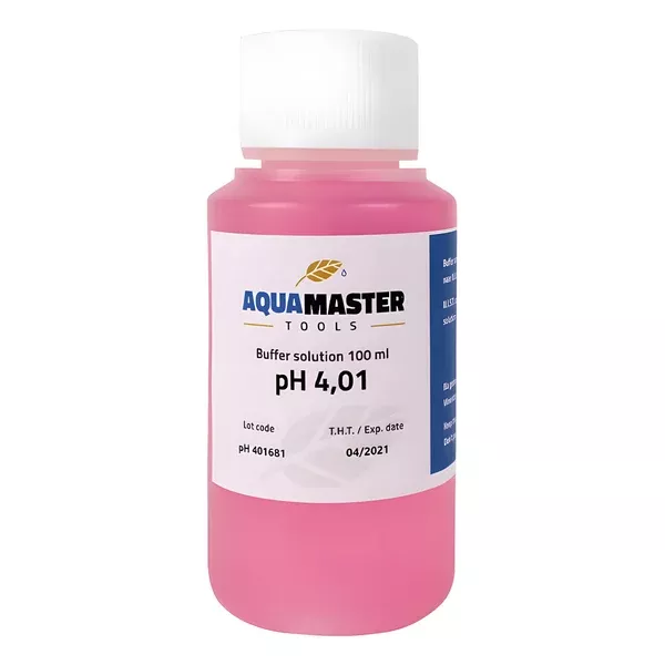 Aqua Master Tools Calibration Solution pH 4.01 - 100ml (18pcs/Case)