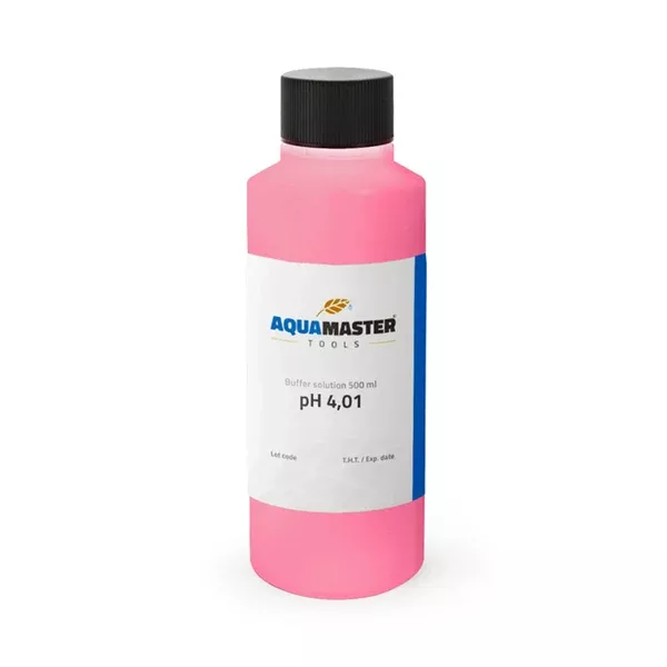 Aqua Master Tools Calibration Solution pH 4.01 - 500ml (8pcs/Case)