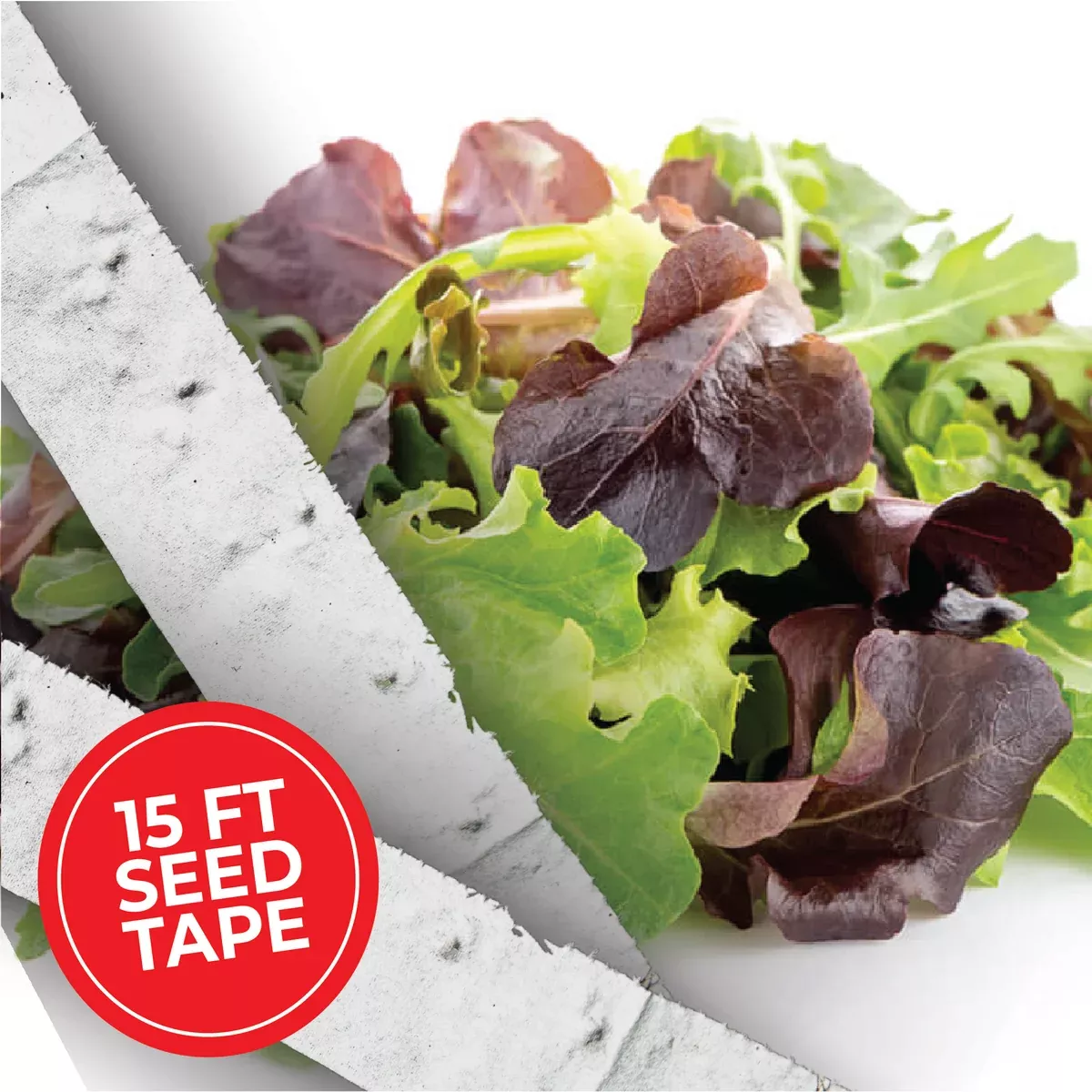 Baby Leaf Greens Mix Seed Tape