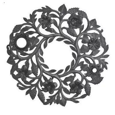 Beyond Borders Large Floral Wreath