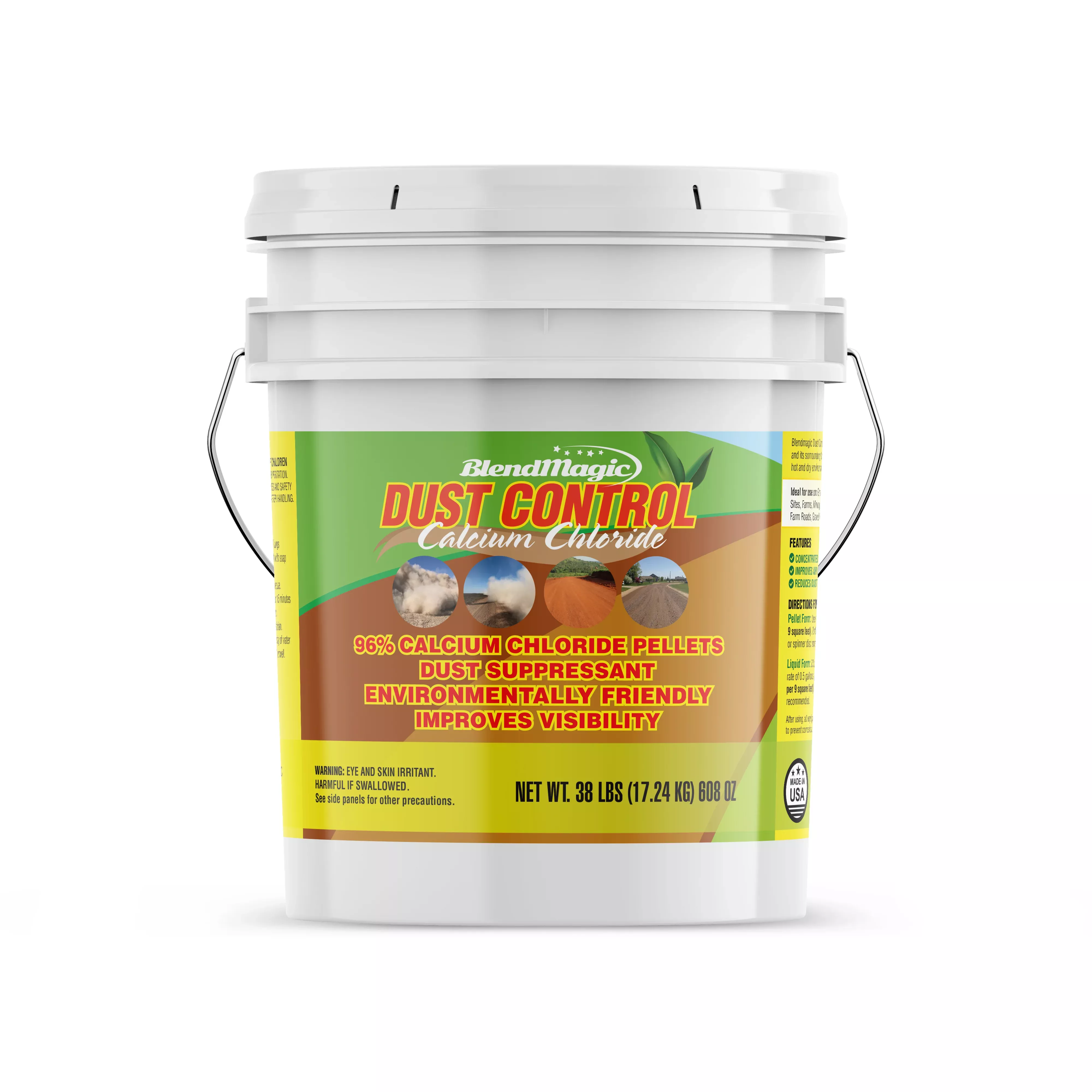 Blendmagic Dust Control 96% Calcium Chloride Pellets