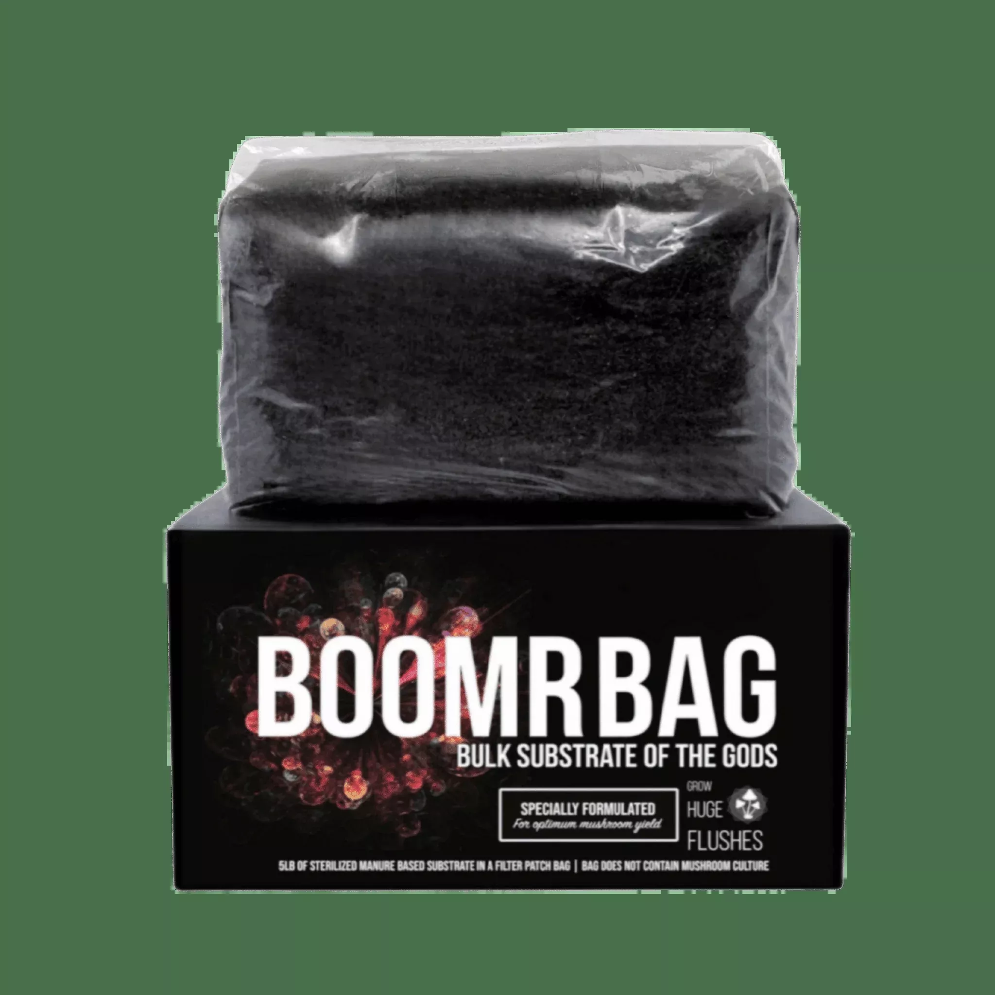 ‘Boomr Bag’ Manure-Based Sterile Mushroom Bulk Substrate
