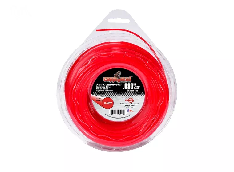 Copperhead 5922 Red Commercial Trimmer Line .080