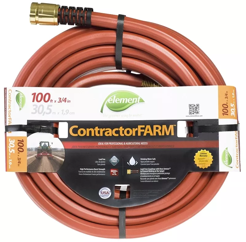 ELMNT CNTRCTR/FARMHOSE 3/4X100