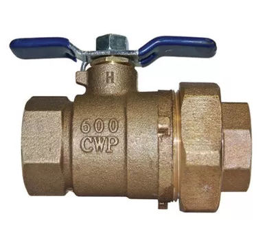 Febco LF Brass Ball Valve w/ Union