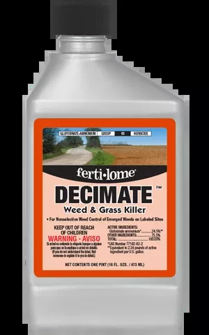 Fertilome Decimate Weed and Grass Killer (16oz)