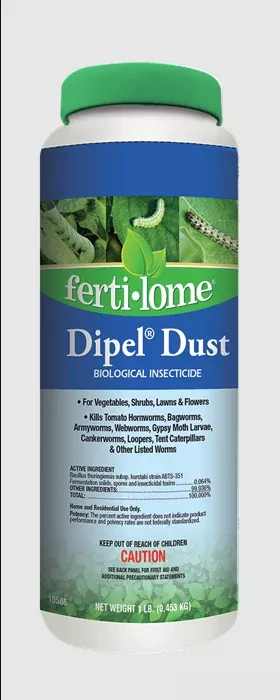 Fertilome Dipel Dust Biological Insecticide (1 lb)