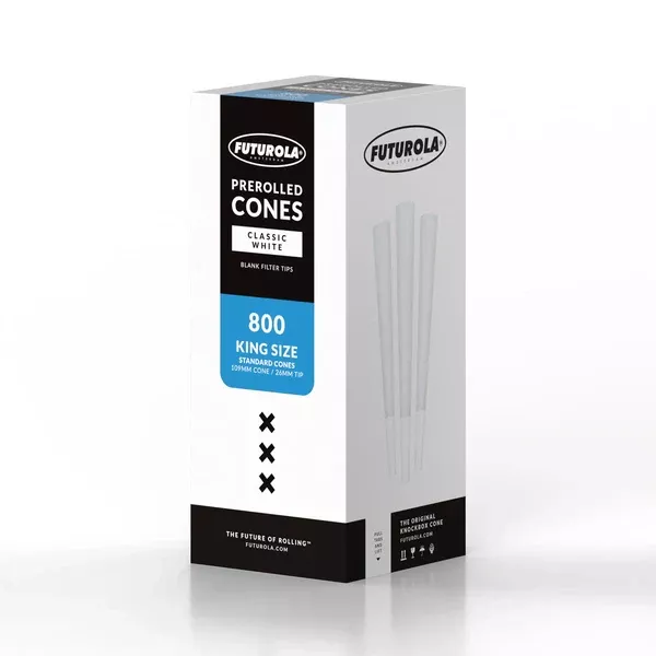 Futurola King Size 109/26 Pre-Rolled Cones