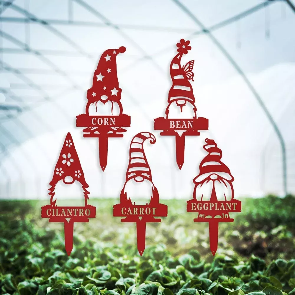 Gnome Garden Marker Stake