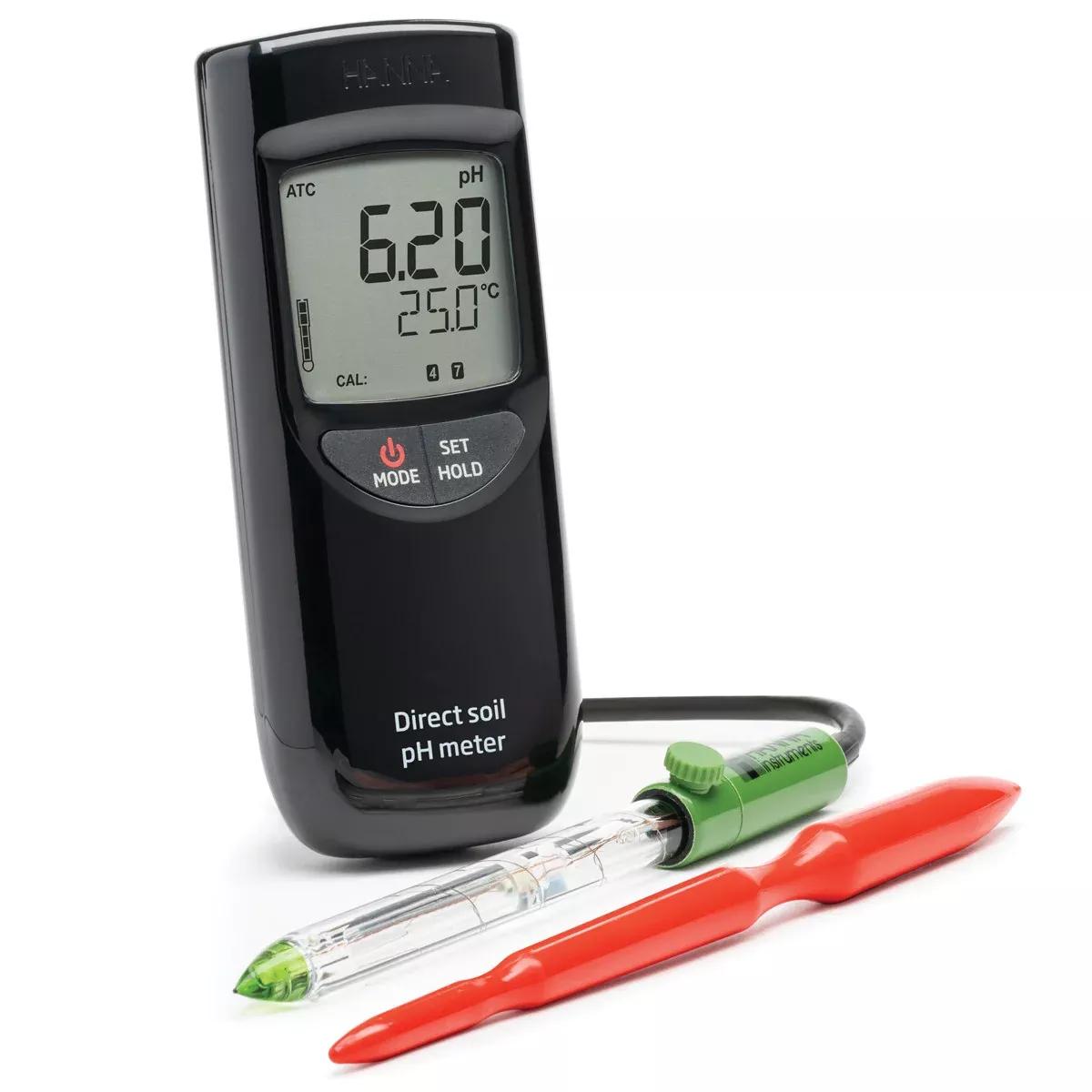 HANNA Direct Soil Measurement pH Portable Meter