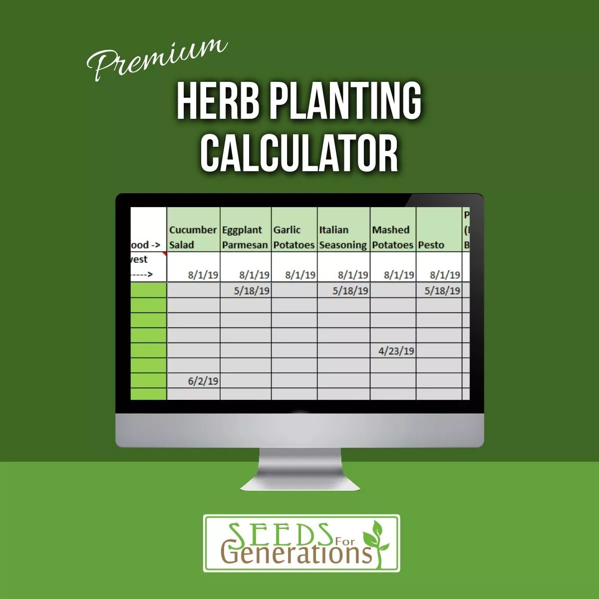 Herb Planting Calculator