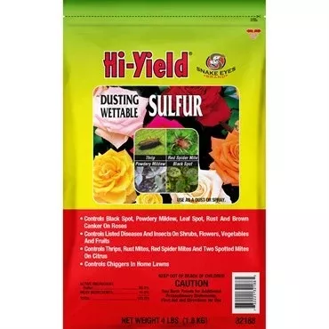 Hi-Yield Dusting Wettable Sulfur (4 lbs)