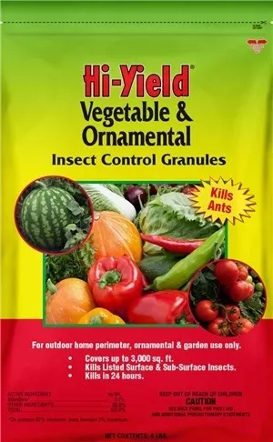 Hi-Yield Vegetable and Ornamental Insect Control Granules (4 lbs)