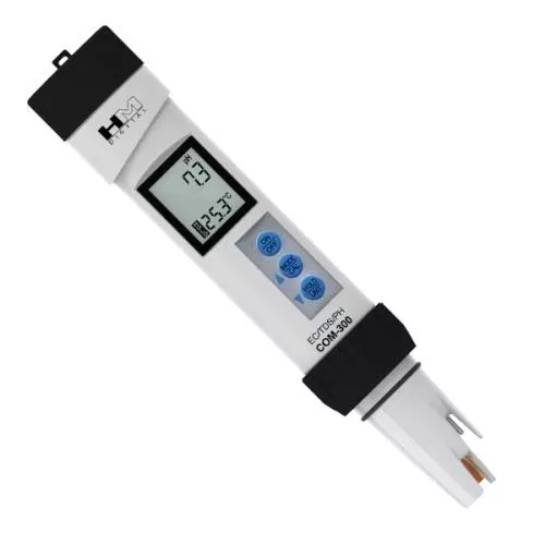 HM Digital pH/TDS/EC/Temp Meter COM-300
