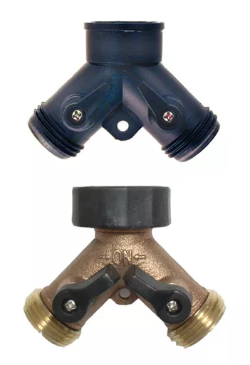 Hose Y With Valve