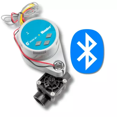 Hunter NODE 1 Station Bluetooth Battery Controller w/ PGV-101-G Valve