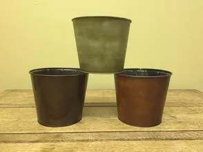 Metal Planter fits 6"/6.5" Planter