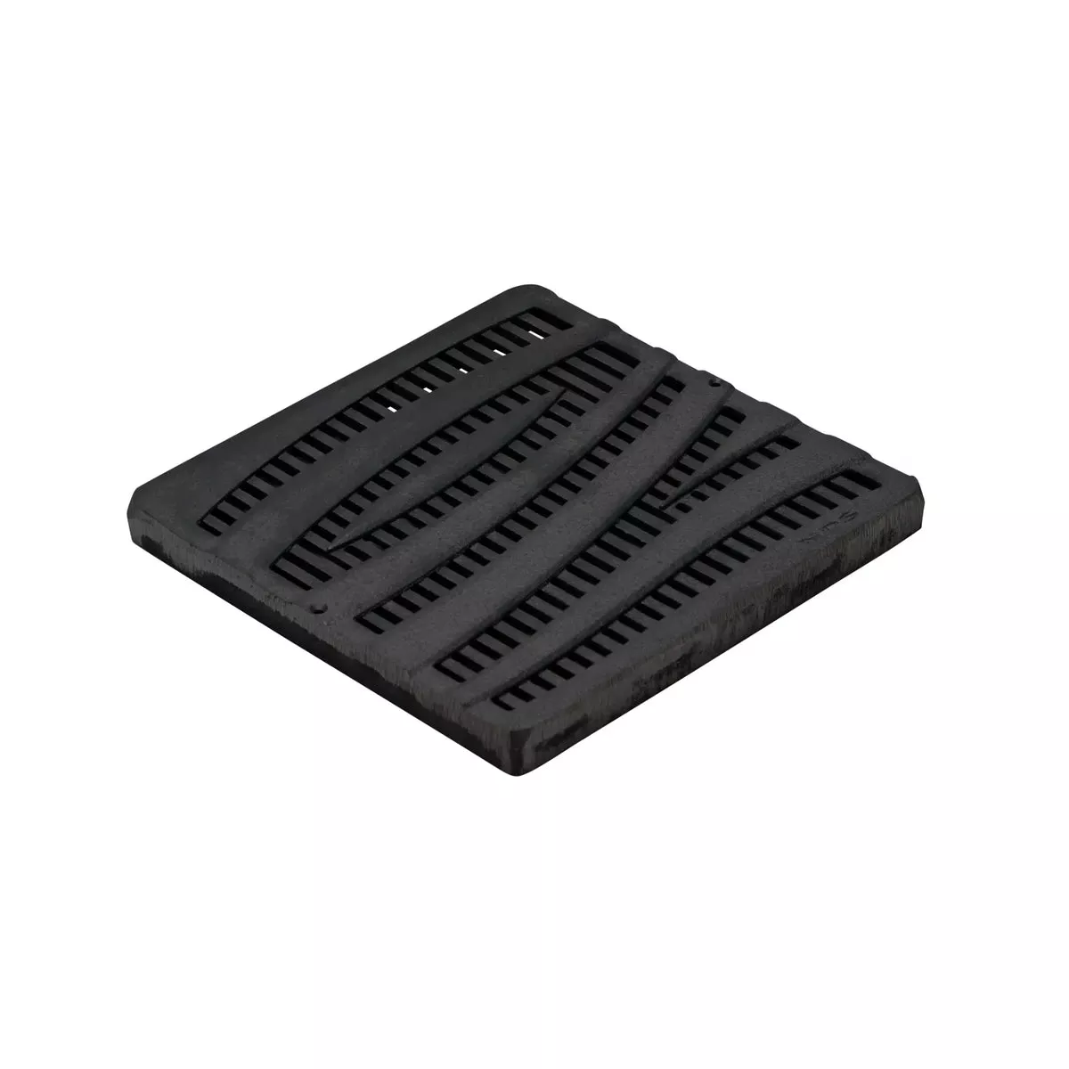 NDS 1224CI - 12" Wave Cast Iron Grate for 12" Catch Basins & Adapters