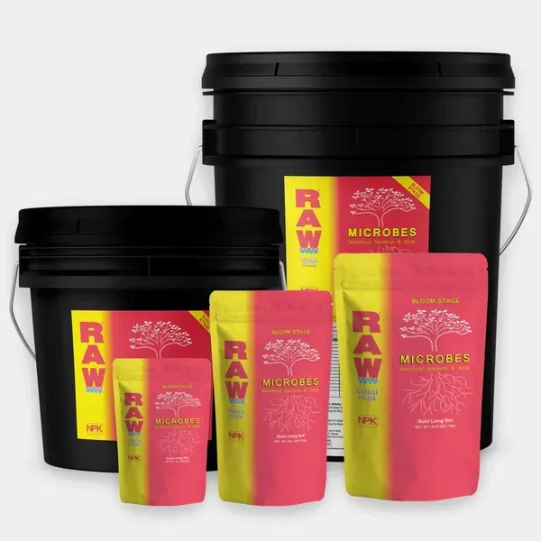 NPK RAW Microbes Bloom Stage Nutrients