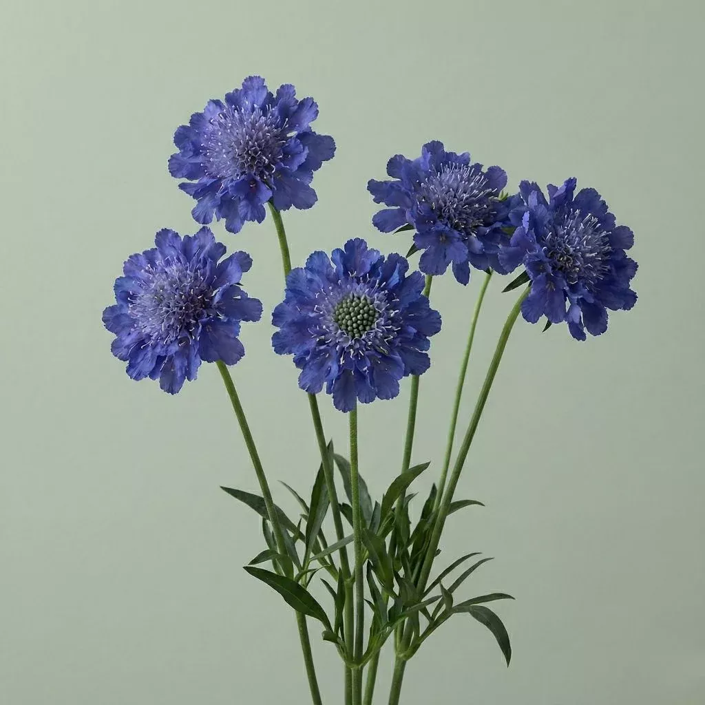 Oxford Blue Scabiosa
