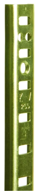 PILASTER SHELF ADJ 48IN BRASS