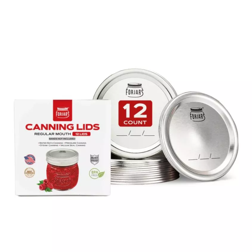 Regular Mouth Canning Lids 12 Count