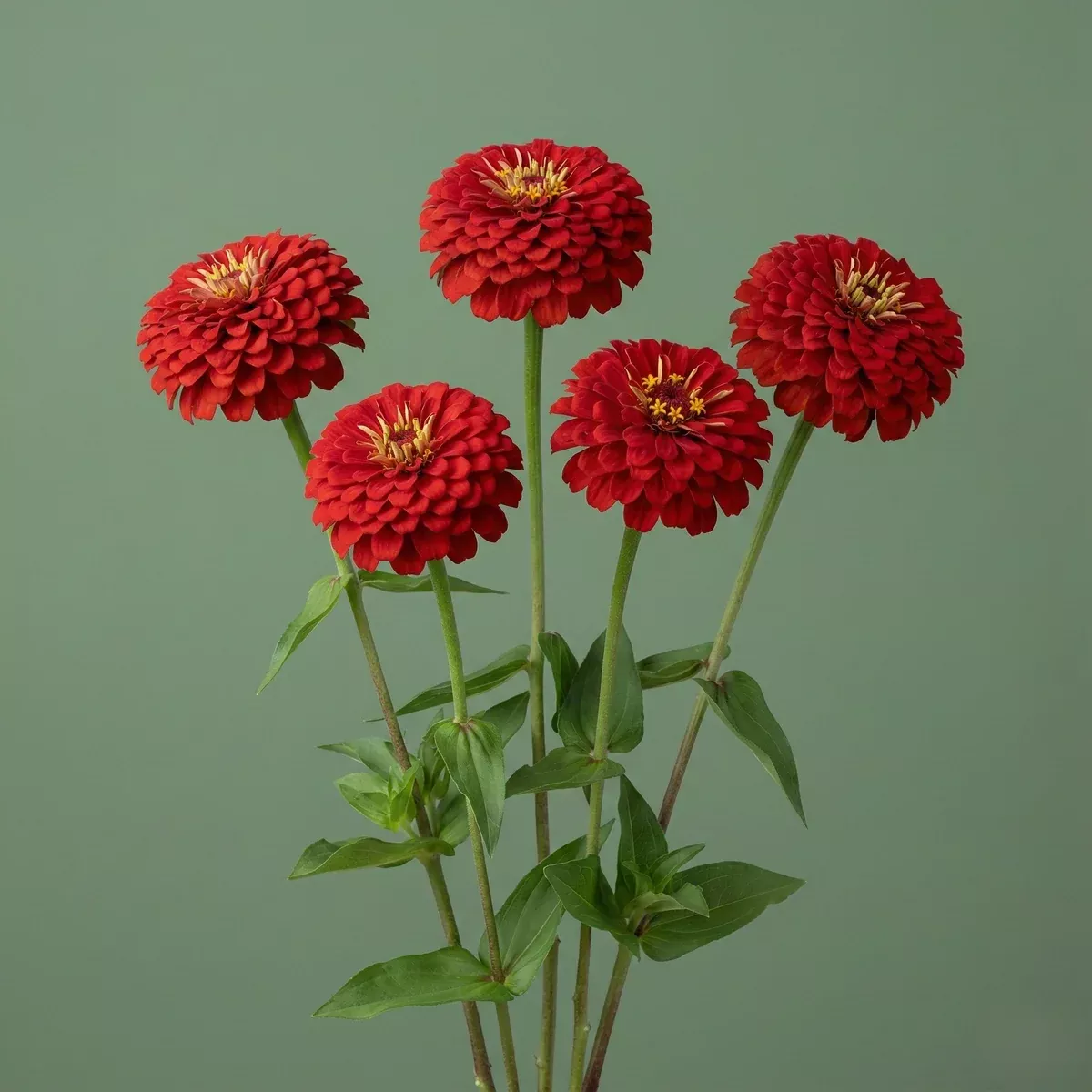 Sun Red Zinnia
