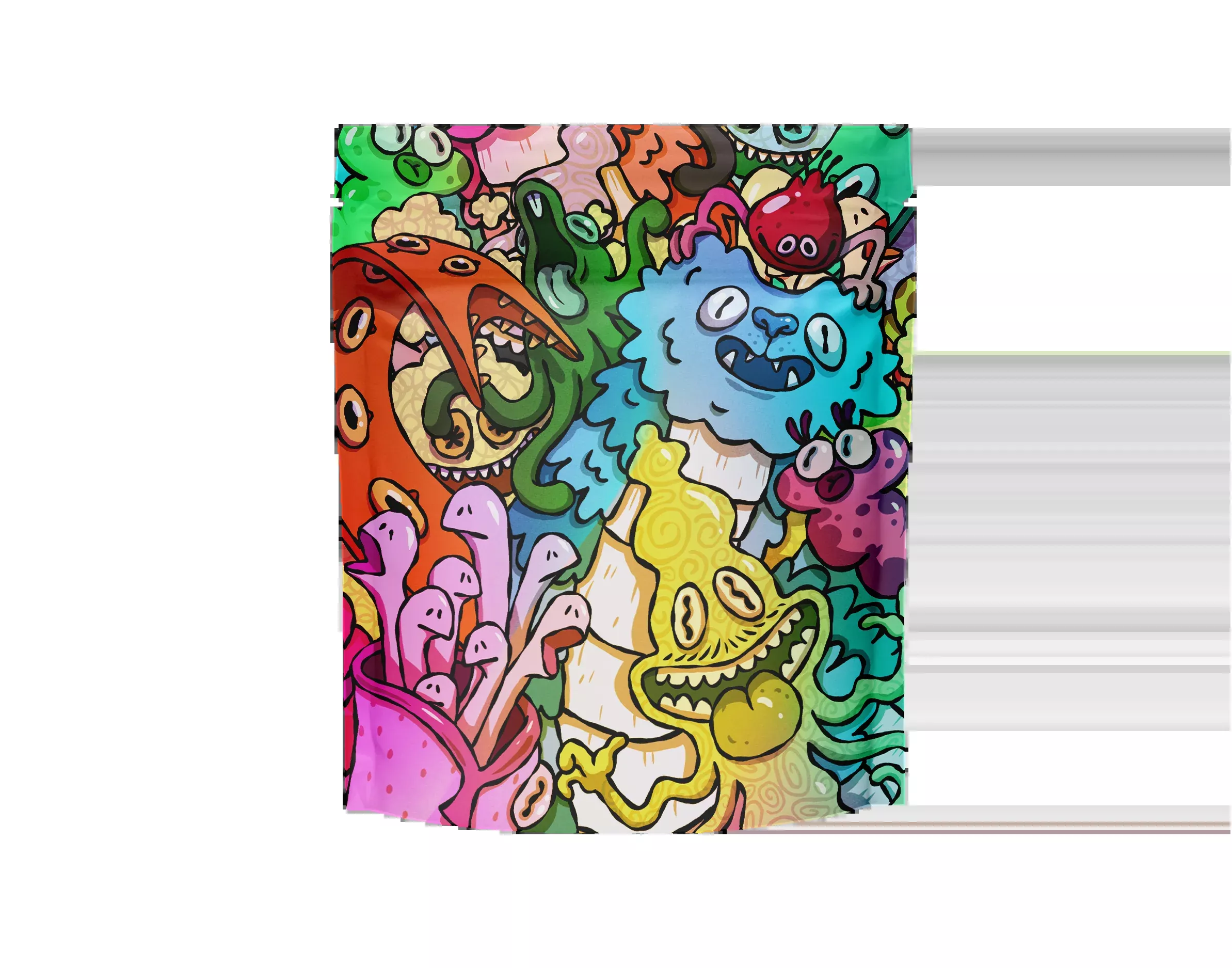 TerpLoc 1/4 Pound Window Pouch - VST- CR - MultiColor - Single