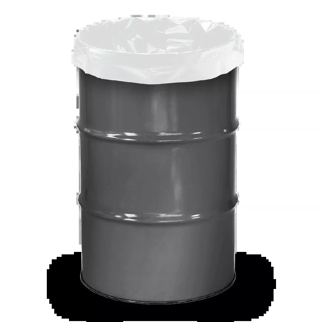 TerpLoc 55 Gallon White Drum Liner - Single