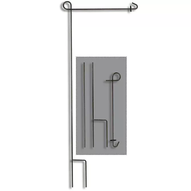 Three Piece Garden Stake - 40 Inch