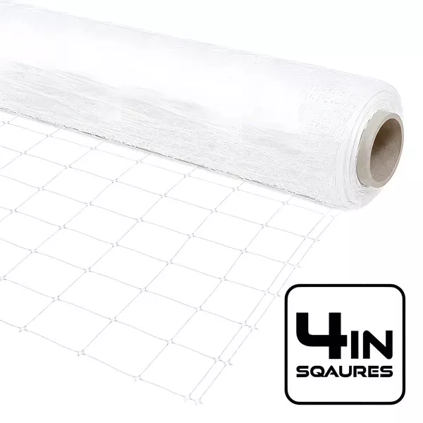 VineLine 8ft x 330ft Trellis Netting - 4" Mesh Square