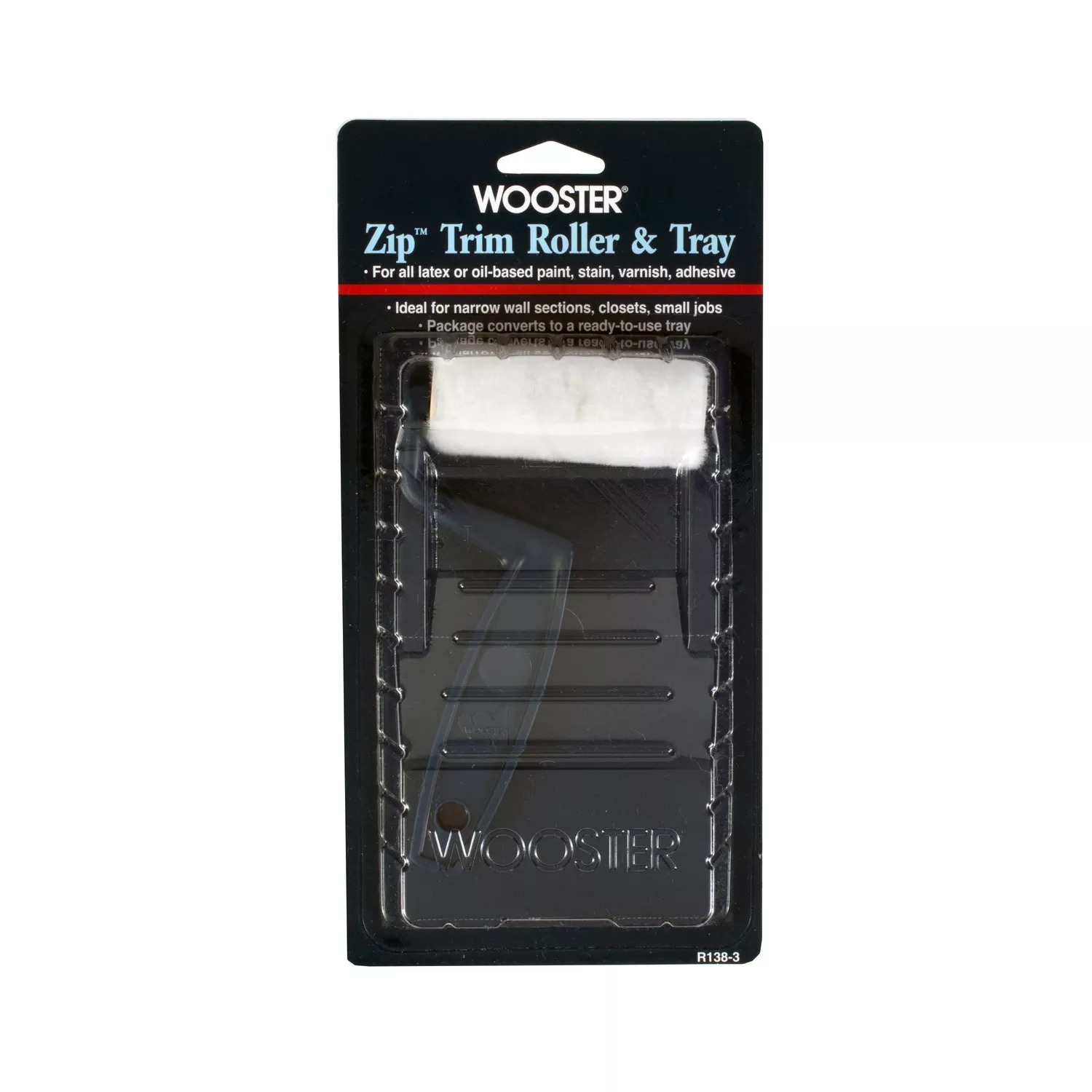 WOOSTER ZipTRIM KIT Roller&Tray