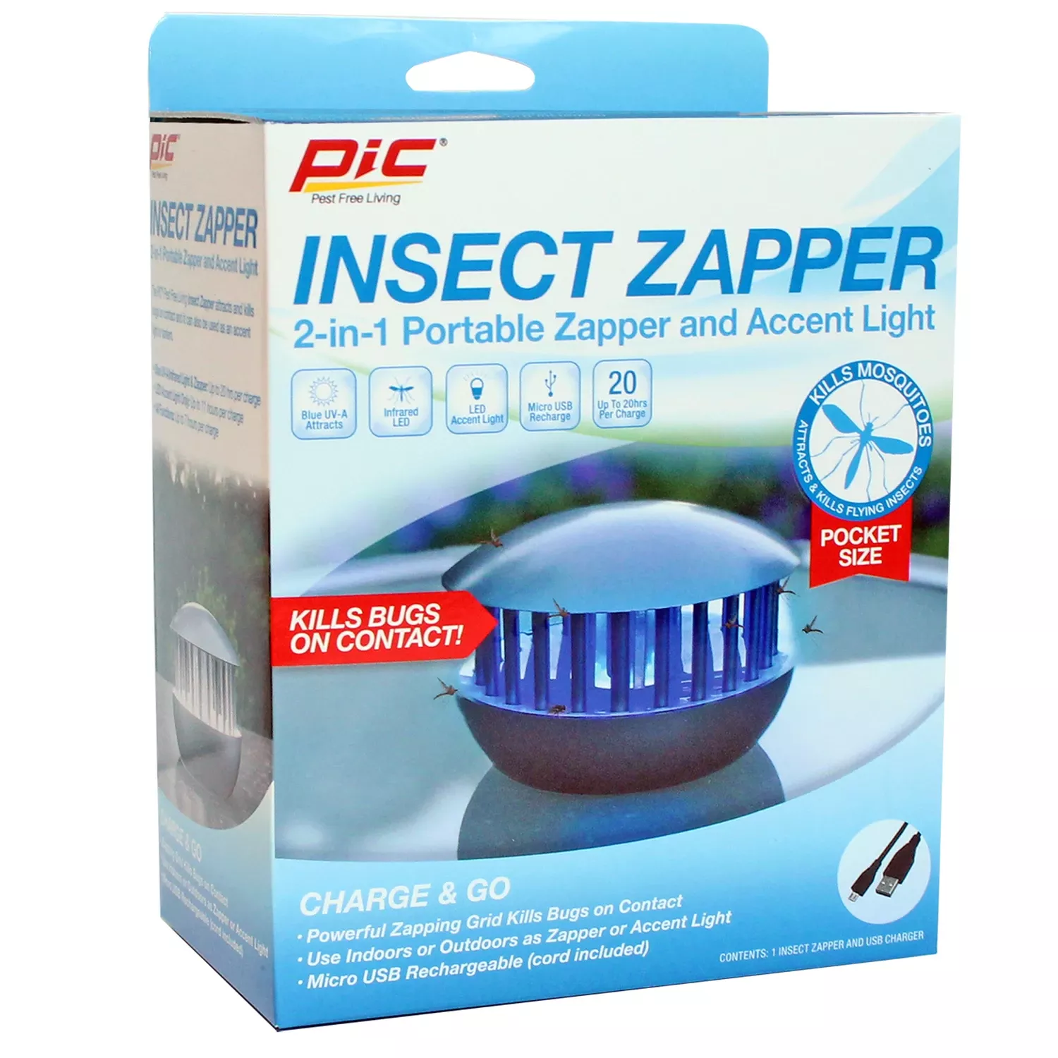 ZAPPER INSECT 2-IN-1